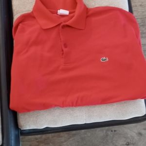 Lacoste Polo Red 2XL